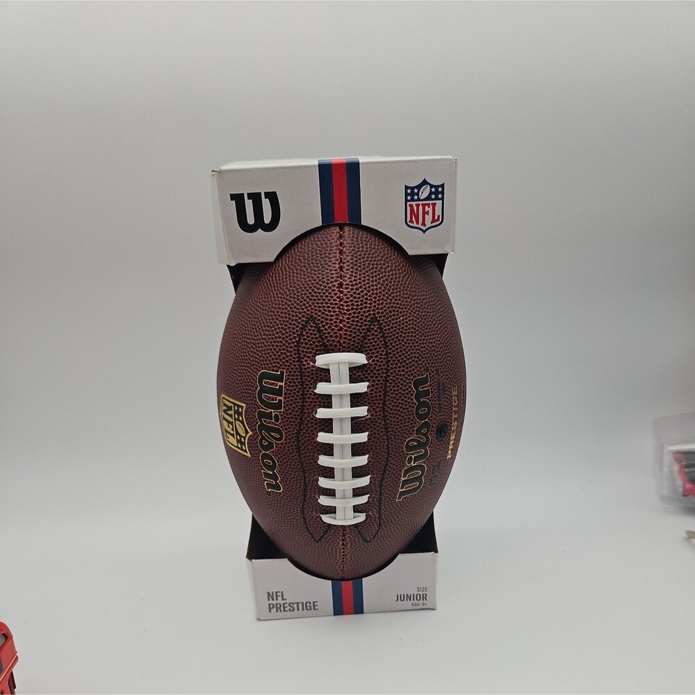 Wilson NFL OFFICIAL Prestige Composite Football Junior Size Ages 9+ BRAND NEW
